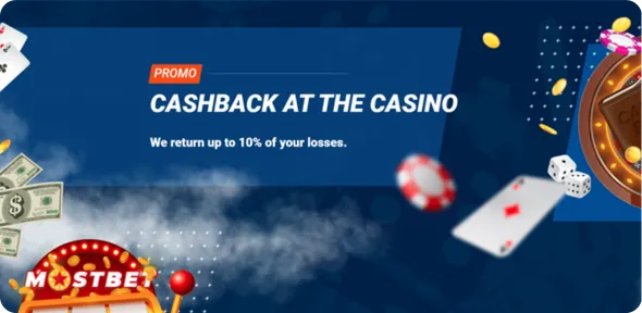 10% Casino Cashback