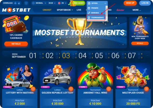 casino tournaments