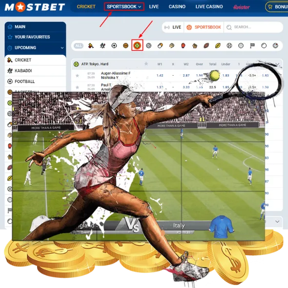 Types Tennis Betting Events